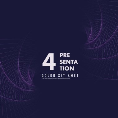 Dekoratif tasarım için soyut dönüş kare yapısı. Dekoratif unsur. Soyut çember sanat arka planı. Yuvarlak şekil