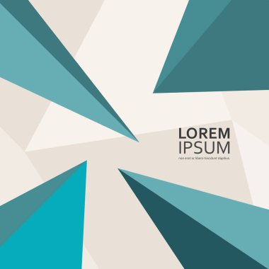 Soyut Üçgen Arkaplan. Vektör düşük polimer arkaplan. Üçgenli soyut dokunun çizimi