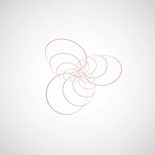 Moderne Spiralsymbole, tolles Design für jeden Zweck. Vektorelemente mit Spiralbewegung — Stockvektor