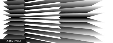 Gri arka planda soyut geometrik gümüş metal şablonu. Soyut konsept tasarımı. Modern doku. Vektör illüstrasyonu