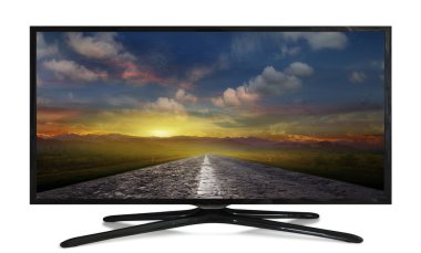 4k monitörü beyazda izole edildi