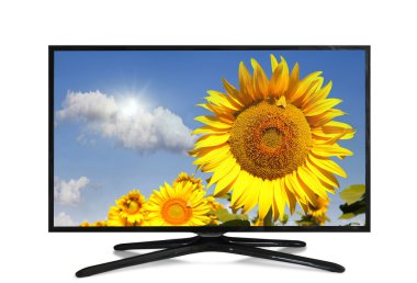4k monitörü beyazda izole edildi
