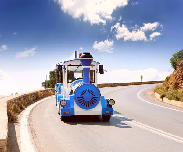 Locomotora de vapor de pasajeros retro — Foto de Stock