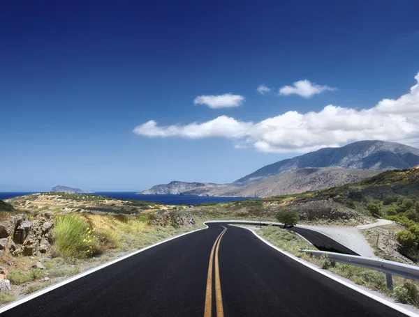 Camino asfaltado — Foto de Stock