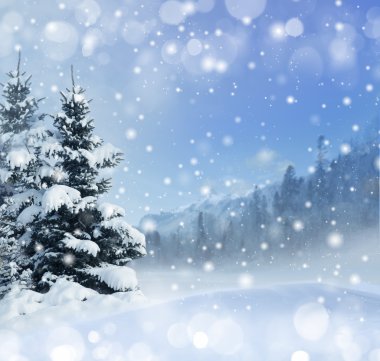 Kış Noel Arkaplanı