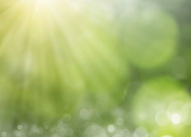 ısı soyut ilkbahar veya yaz 