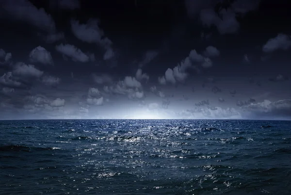 Night sea 1 — Stock Photo, Image