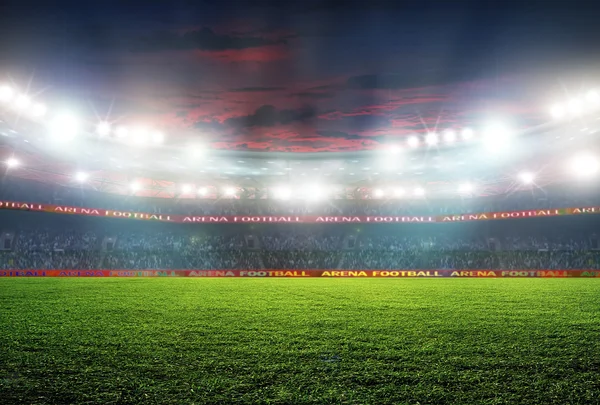 Estadio de fútbol antes del partido — Foto de Stock