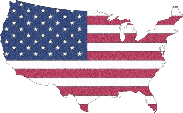 Estados Unidos bandera —  Fotos de Stock