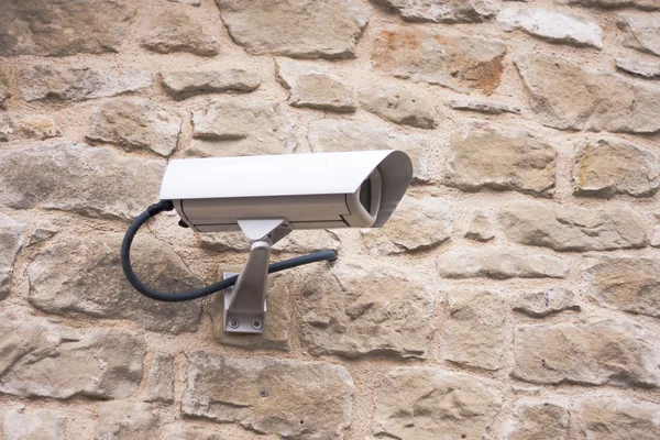 CCTV камери. безпека камери на стіні. Ліцензійні Стокові Зображення