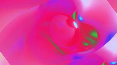 Soyut hareketli sıvı gradyan küre yumuşak akışkan renk dalgaları arasında sürükleniyor. Pürüzsüz geçişleri, pastel tonları ve nazik derinliği olan, yaratıcılık, tasarım, meditasyon, markalaşma için ideal dijital hareket arkaplanı.