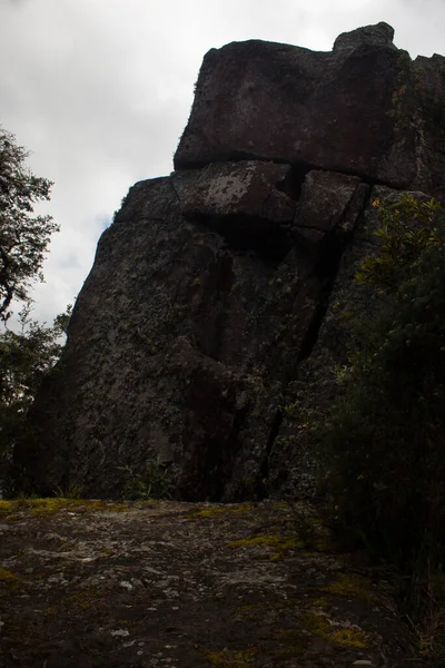 Ancien Monolithe Appelé Torre Los Indios Tour Indienne Située Colombie — Photo