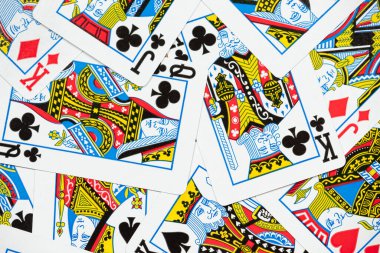 Genel deste yüzlü duvar kağıdının makro fotoğrafı