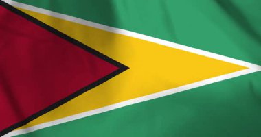 Rüzgar arkaplan döngüsü video animasyonu ile dalgalanan adam bayrağı