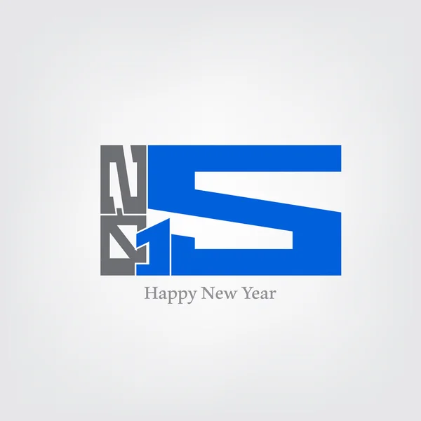 Szczęśliwego Nowego Roku 2015 — Wektor stockowy