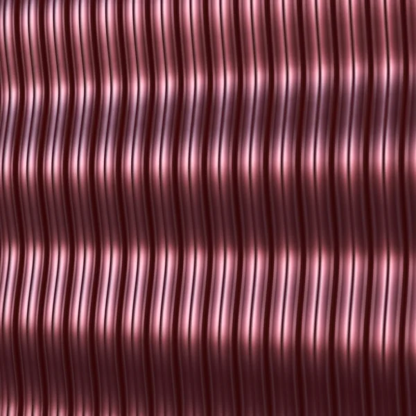 Абстрактний металевий фон з хвилястою структурою. 3d візуалізація . — стокове фото