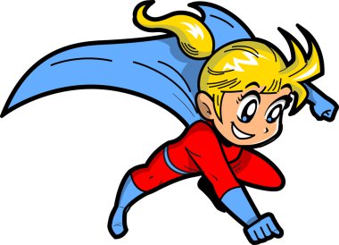 Anime Manga Girl Superhero vector Anime Manga Girl Superhero vector