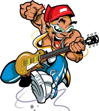 Vahşi Rock gitarist