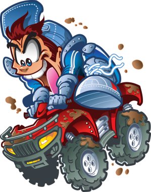 Çılgın Atv Quad binici