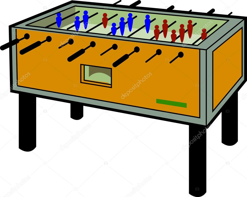 Illustration of a Foosball Table