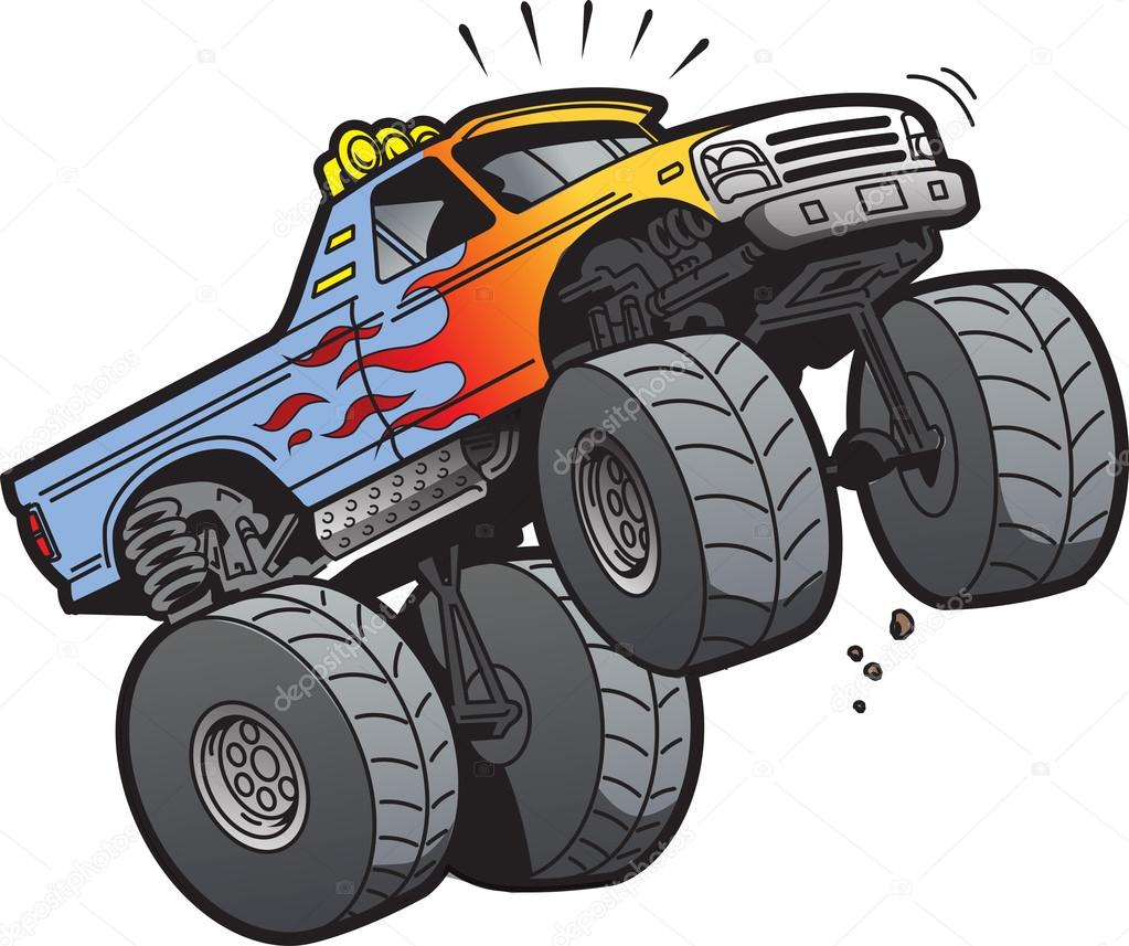 Monster Truck Jumping