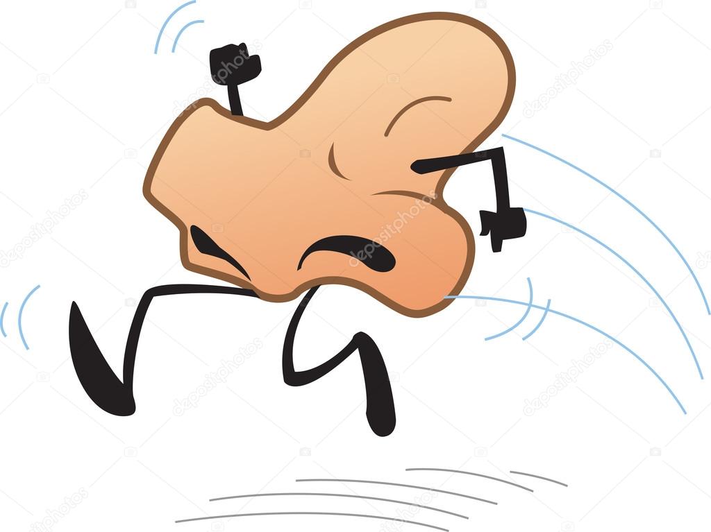 Cartoon of Running Nose