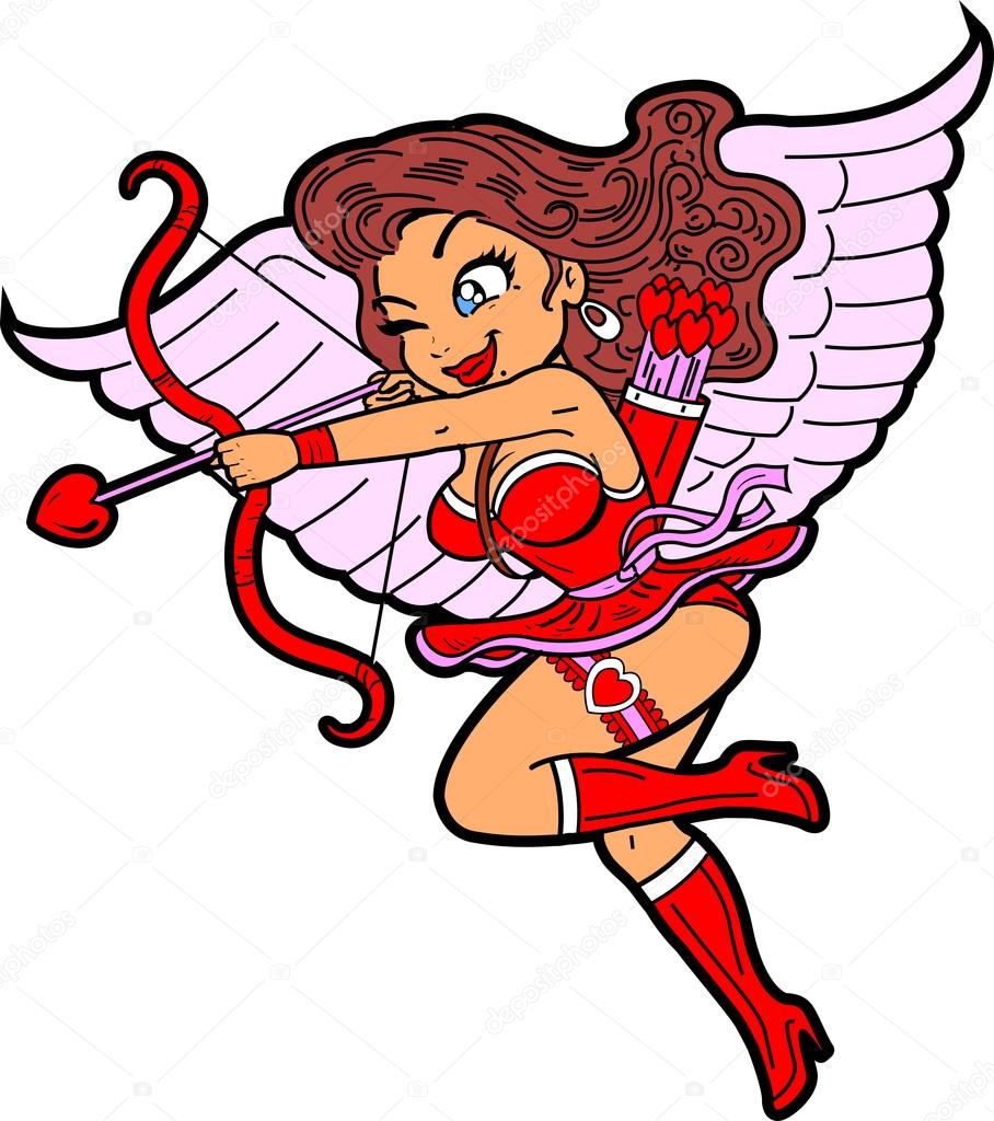 Sexy Female Cupid