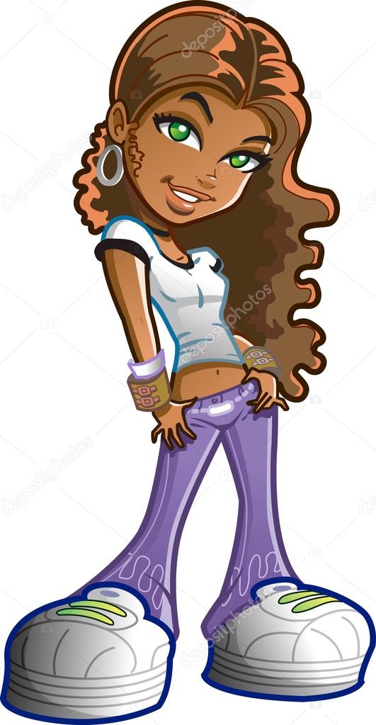 Pretty Urban Girl Stock Vector Image by ©KennyK #90095854 Pretty Urban Girl Stock Vector Image by ©KennyK #90095854