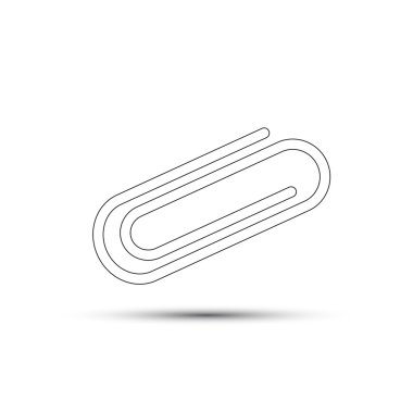 Beyaz arka plan üzerinde ataş. Vektör çizim