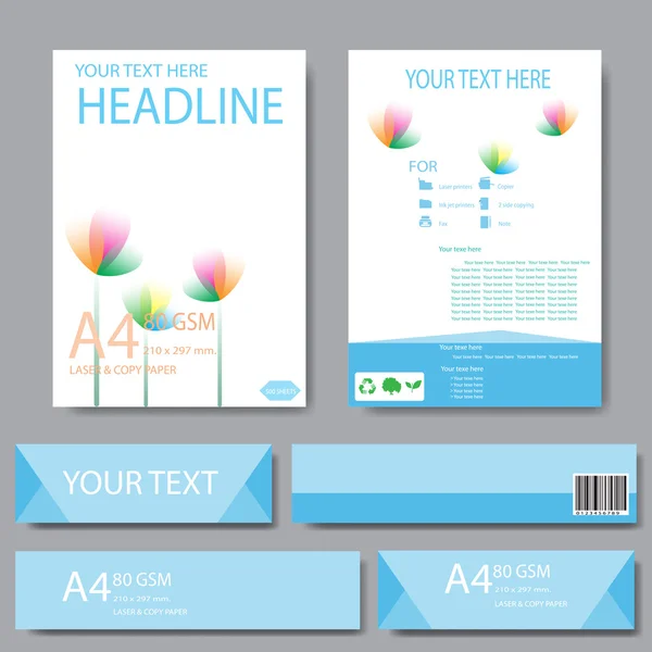 Soyut geometrik vektör şablonu. Tasarım şablonu