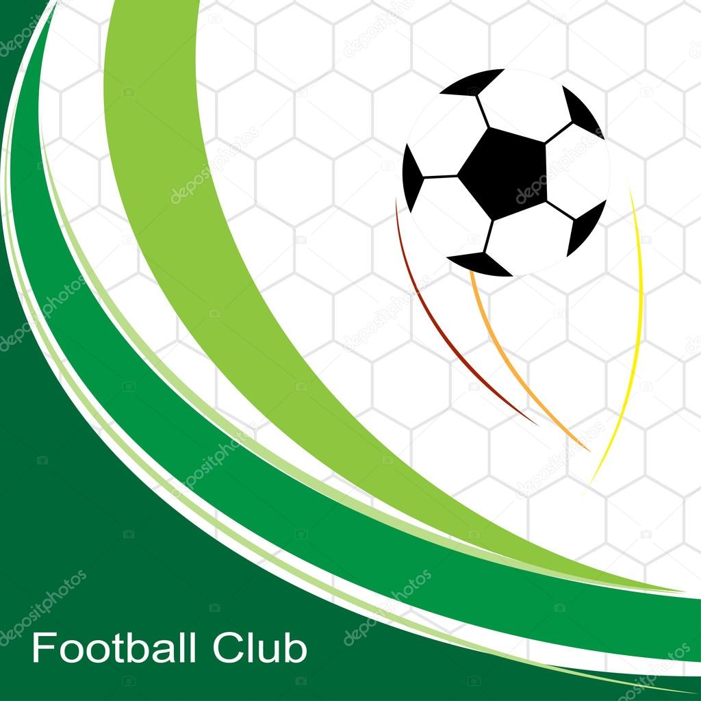 Abstract soccer football . background with soccer football desig