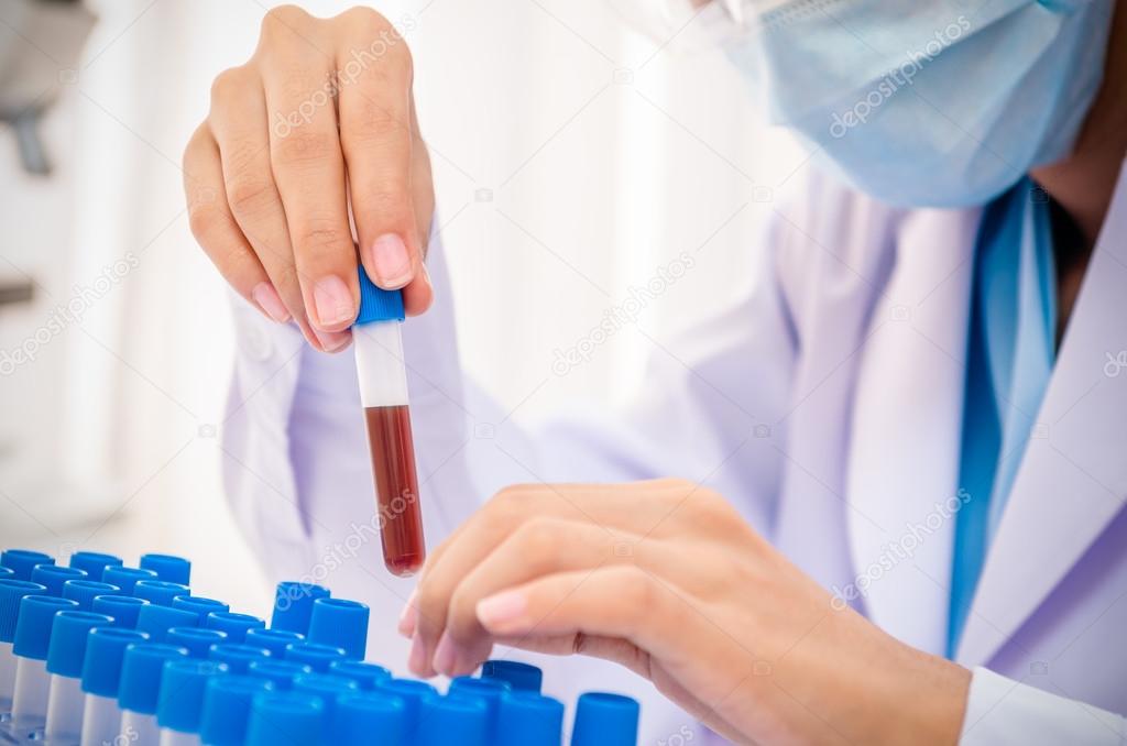 scientist in research lab