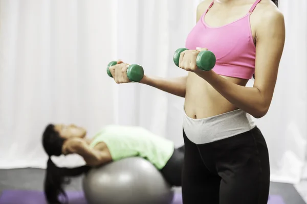 Women doing exercise — Stock Photo, Image