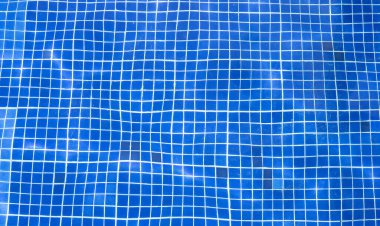 Arka plan için su yüzme havuzu yüzeyi.