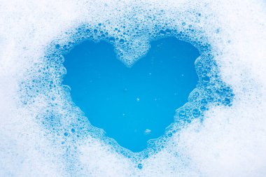 Deterjan köpüğünden yapılmış çerçeve. Üst görünüm