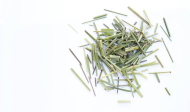 organik kurutulmuş limon otu. Çay konsepti için bitki.