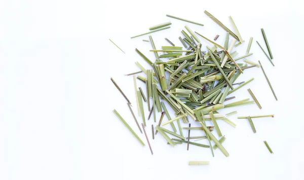 Bio Getrocknetes Zitronengras Konzept Kraut Für Tee — Stockfoto