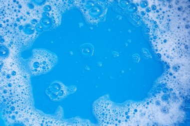 Deterjan köpüğünden yapılmış çerçeve. Üst görünüm