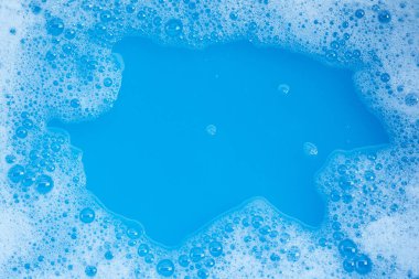 Deterjan köpüğünden yapılmış çerçeve. Üst görünüm