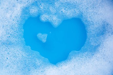 Deterjan köpüğünden yapılmış çerçeve. Üst görünüm