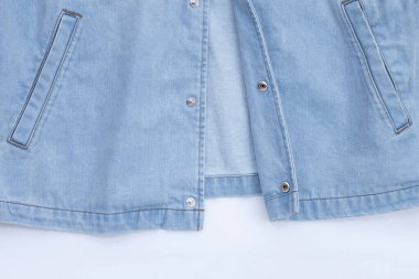 Beyaz üzerine kot gömlek desenini kapat. Boşluğu kopyala