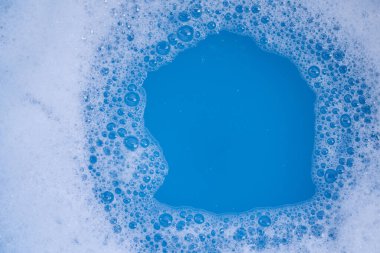 Deterjan köpüğünden yapılmış çerçeve. Üst görünüm