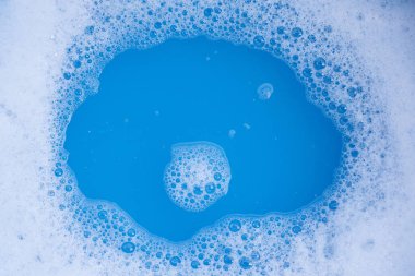 Deterjan köpüğünden yapılmış çerçeve. Üst görünüm