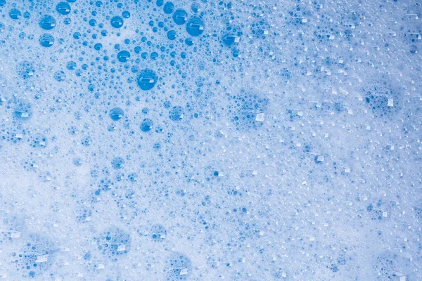 Deterjan köpüğü. Üst görünüm