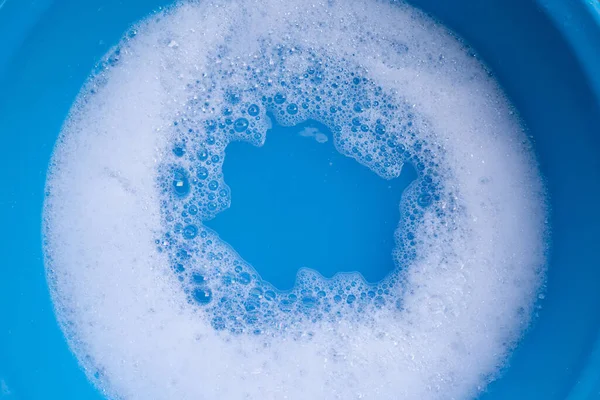 Deterjan köpüğünden yapılmış çerçeve. Üst görünüm