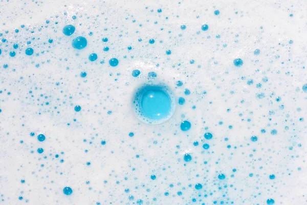 Sapone Espanso Sfondo Blu — Foto Stock