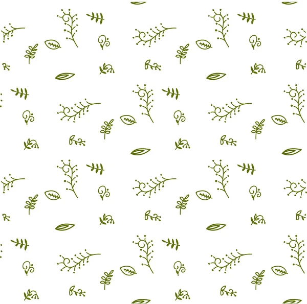 Dallar ve yapraklar pürüzsüz desen