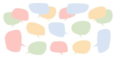 Konuşma renk kabarcıkları ayarlandı, sohbet kutuları konuşuluyor