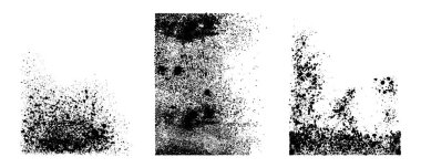 Sprey grungy tasarımının tek renkli ve sıkıntılı örtülü dokusu. Şehir içi veya modern dekor, kapak sayfası veya fotoğraf için filtre. Yüzünde çizikler, hasarlar ve gürültüler var.