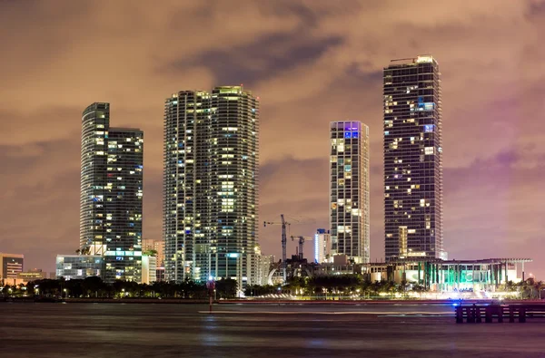Alacakaranlık Miami manzarası